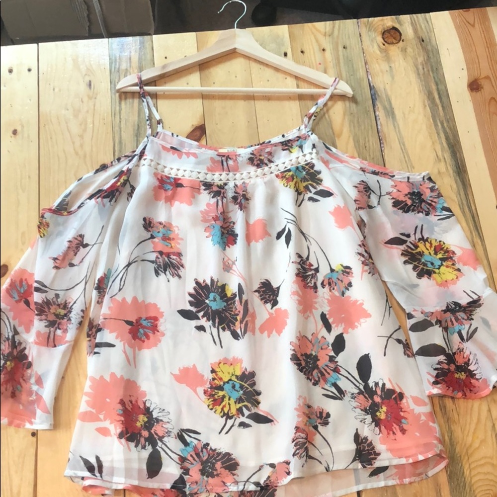 Cold Shoulder Top